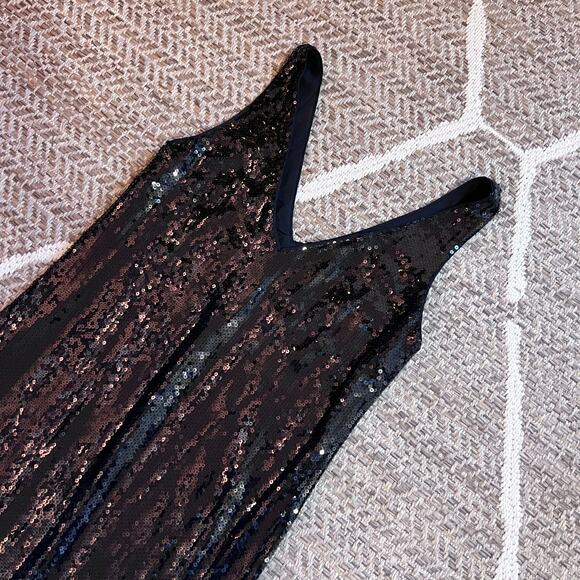 Sophie Rue Selia Sequin Midi Dress Sz Small - Picture 2 of 7